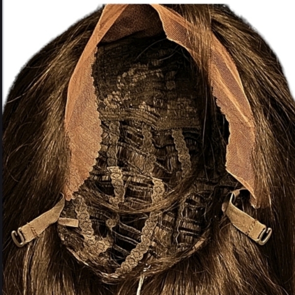 Brazilian Soft Elegant & Natural Human Hair Blend - Brown Lace Front Wig - NWT - Picture 10 of 16